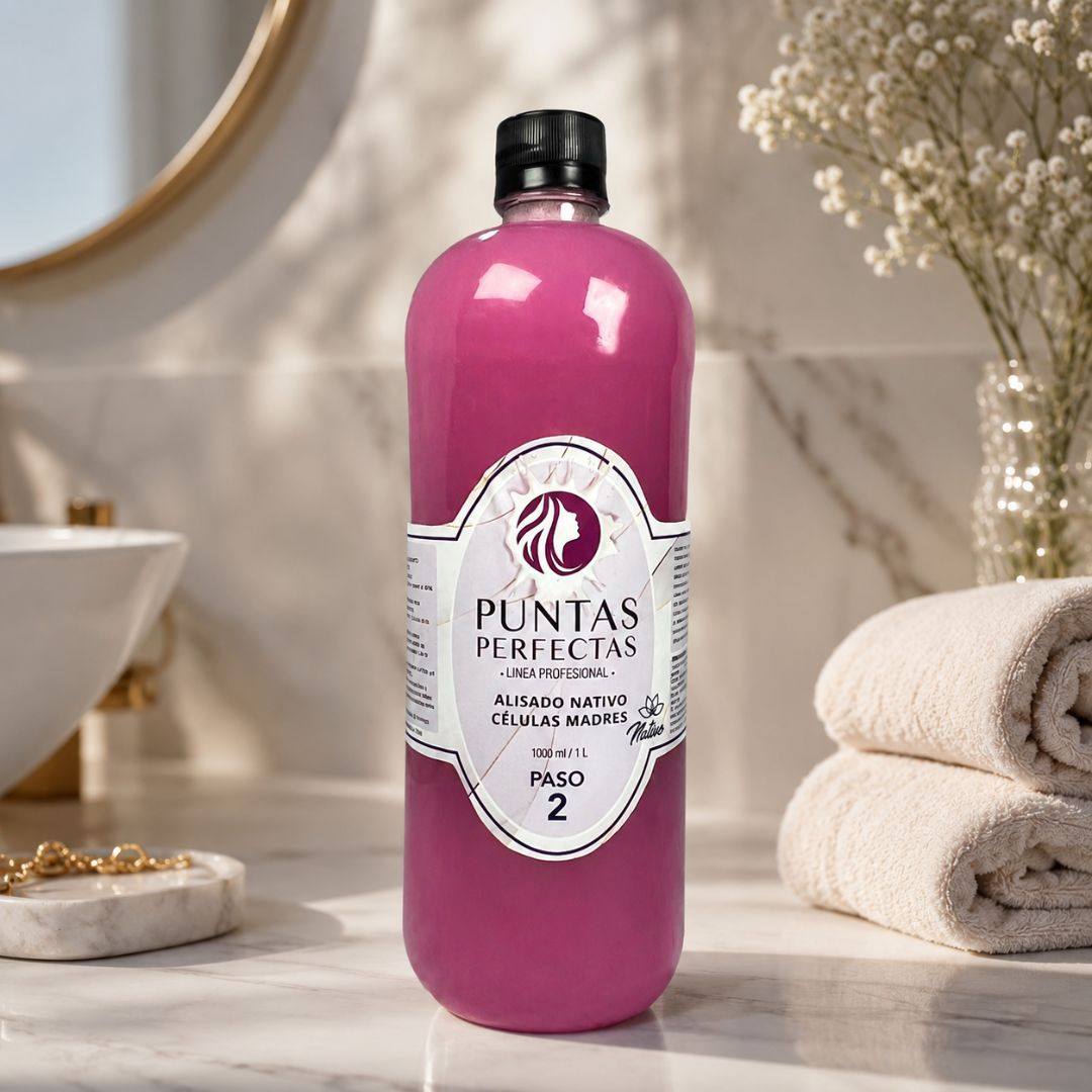ALISADO NATIVO DE CÉLULAS MADRE PREMIUM 1LT PARA CABELLOS TINTURADOS