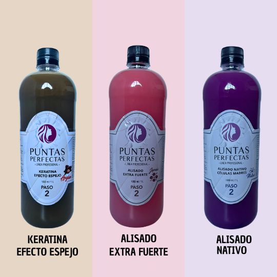 3 ALISADOS DE QUERATINA a elección