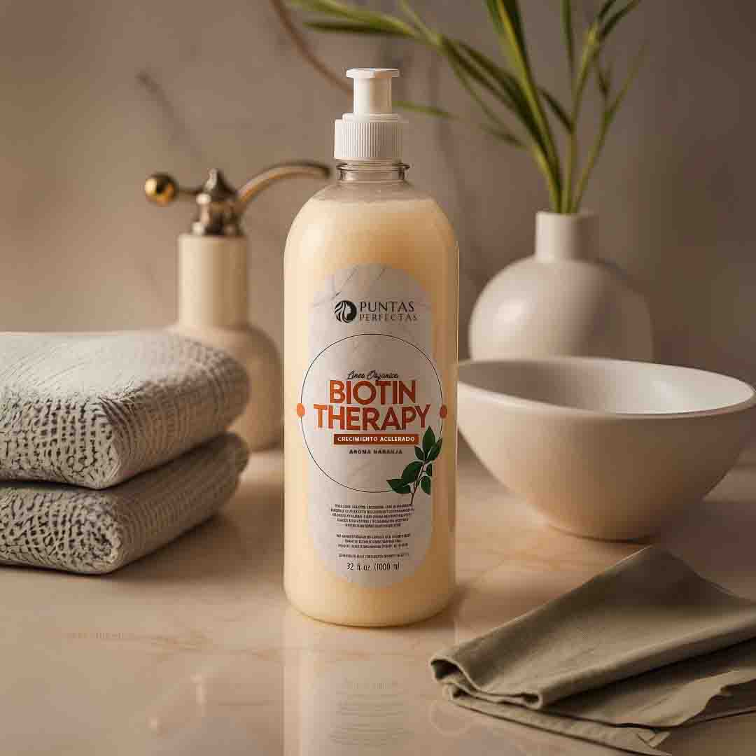 Crema de Masaje Capilar CRECIMIENTO ACELERADO BIOTIN THERAPY 1 LT