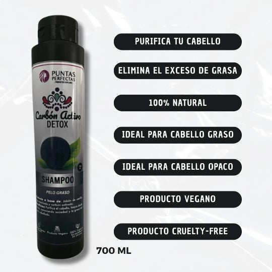 Shampoo Carbón Activo Detox