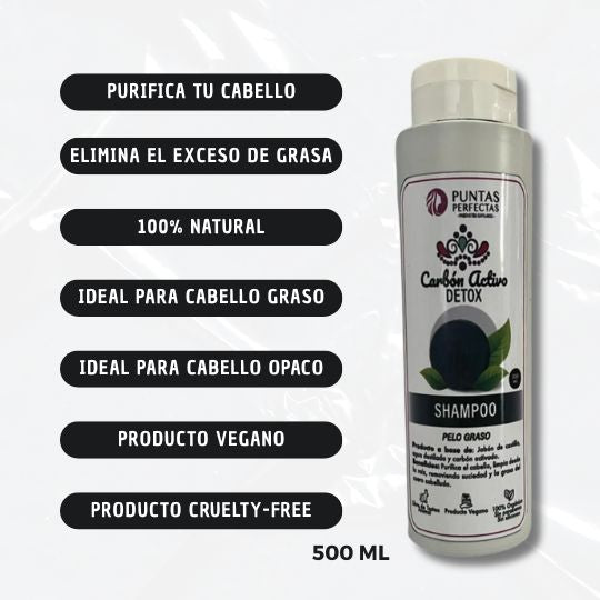Shampoo Carbón Activo Detox