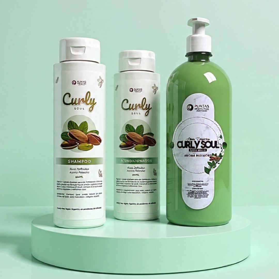 Pack Shampoo y Acondicionador + Crema Capilar Curly Soul