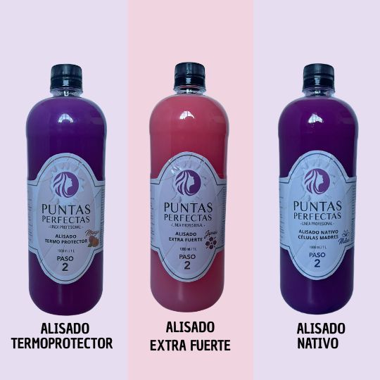 3 ALISADOS DE QUERATINA a elección