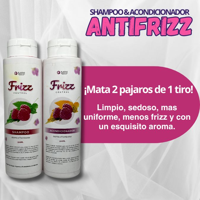 Pack Full Antifrizz Llevas 4 productos pagas solo 2 + Envío gratis