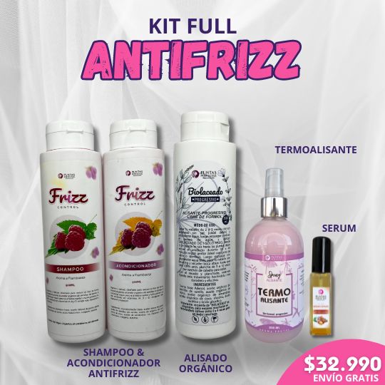 Pack Full Antifrizz Llevas 4 productos pagas solo 2 + Envío gratis