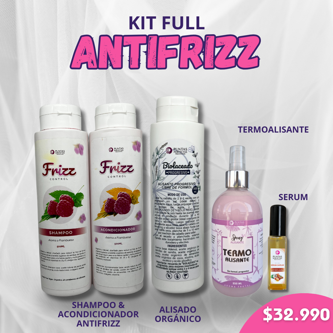 Pack Full Antifrizz Llevas 5 productos pagas solo 3