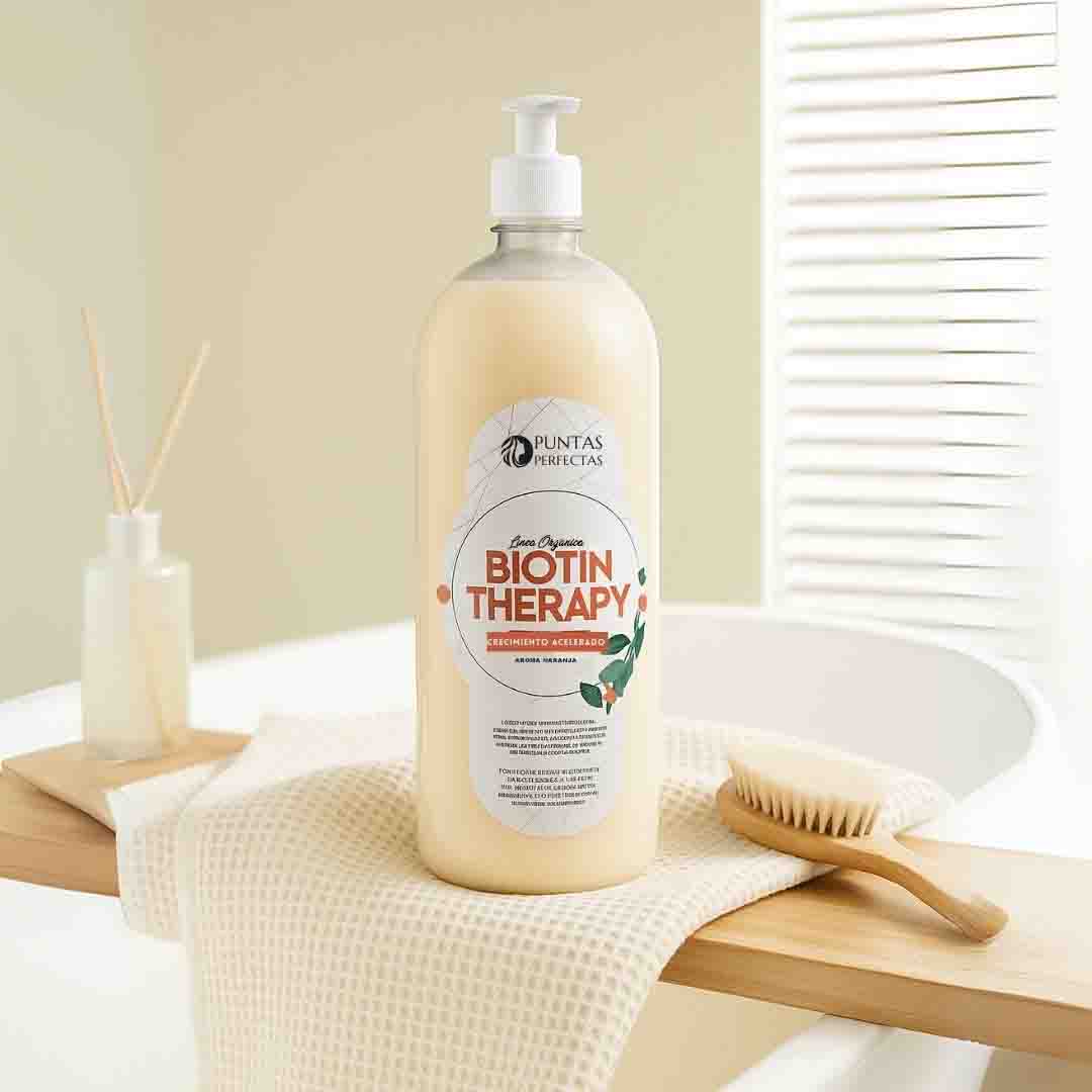 Crema de Masaje Capilar CRECIMIENTO ACELERADO BIOTIN THERAPY 1 LT