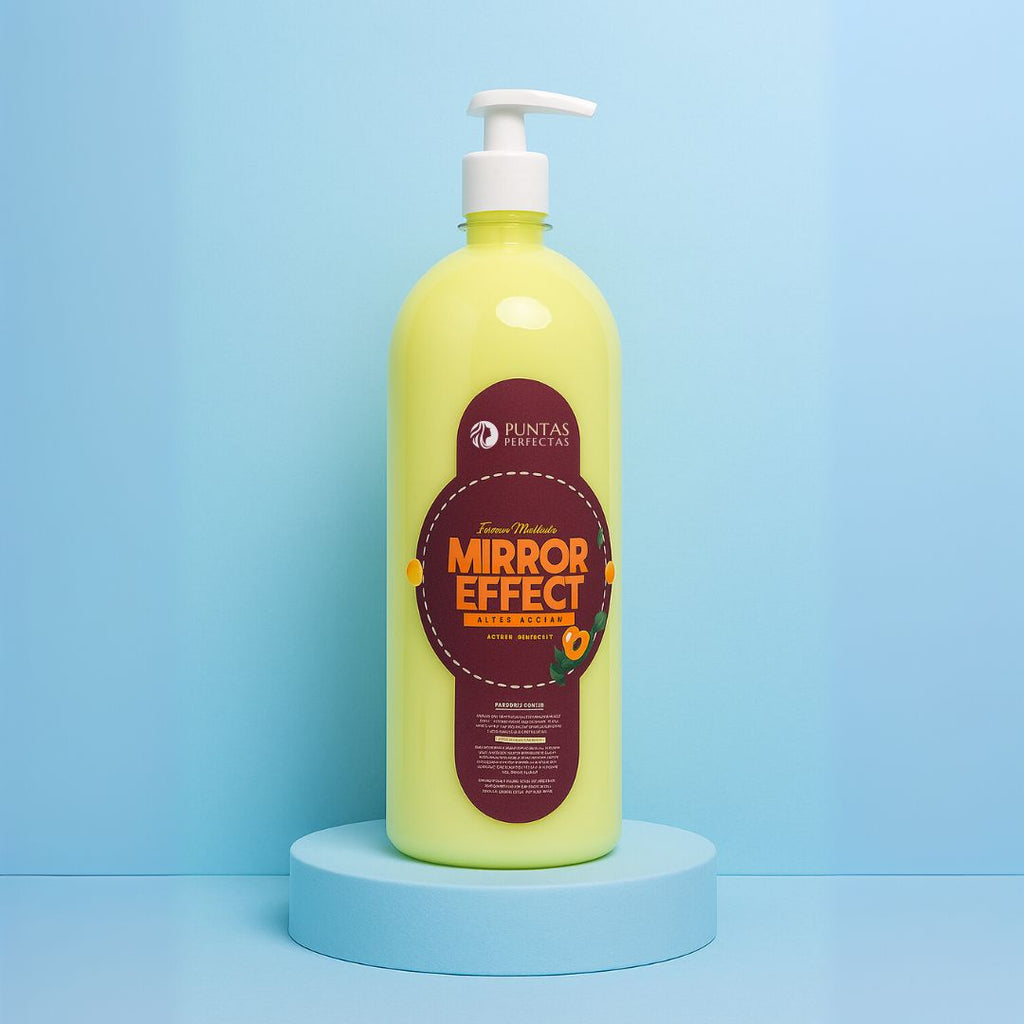 Crema de Masaje Capilar orgánica MIRROR EFFECT BRILLO INTENSO 1lt