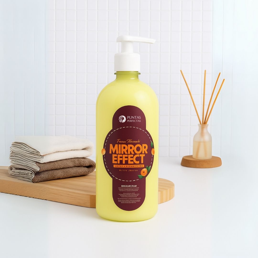 Crema de Masaje Capilar orgánica MIRROR EFFECT BRILLO INTENSO 1lt