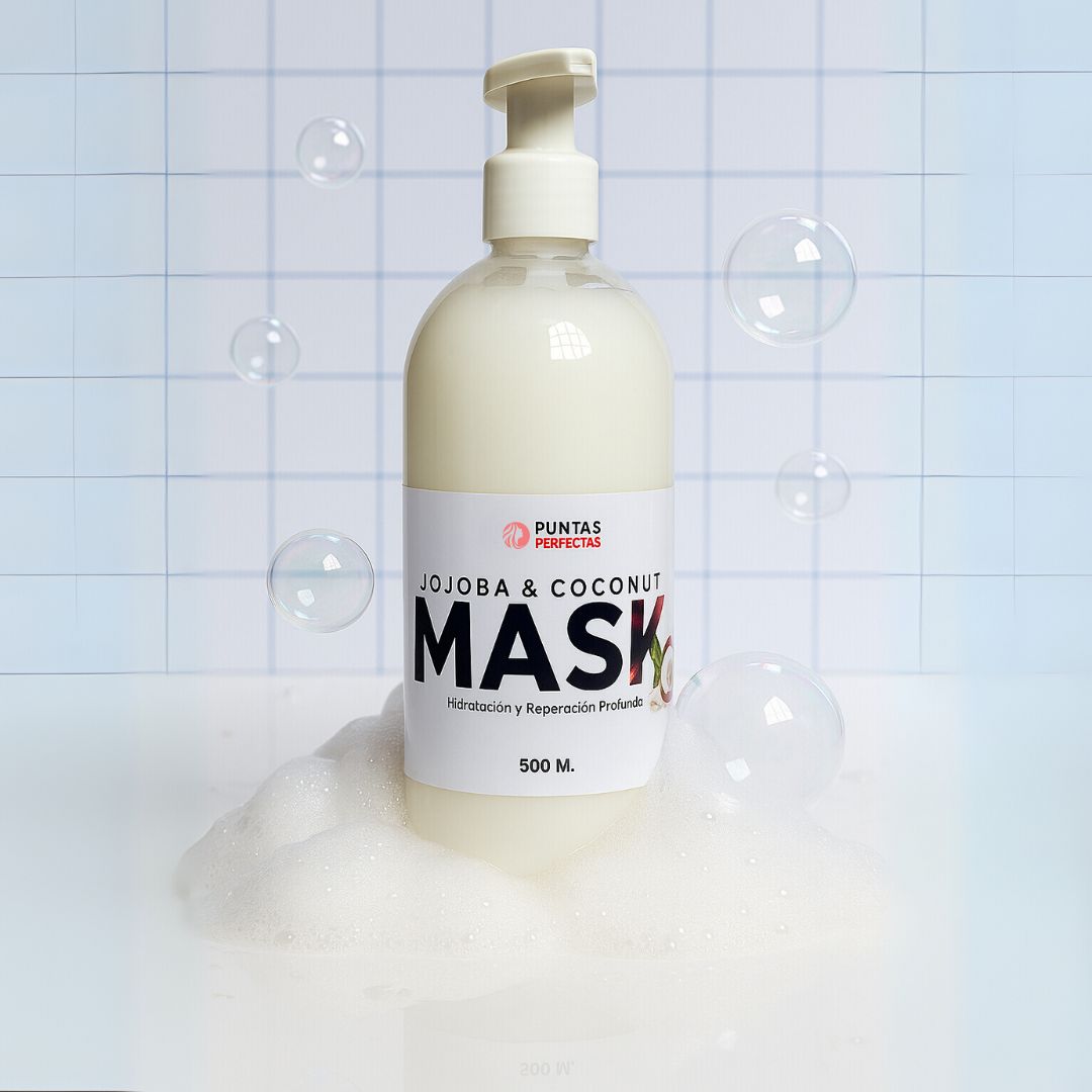 Máscara de coco y jojoba orgánica 500ML