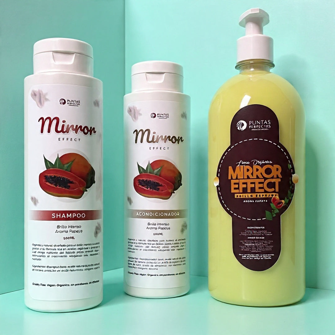 Pack Shampoo y Acondicionador + Crema Capilar Mirror Effect