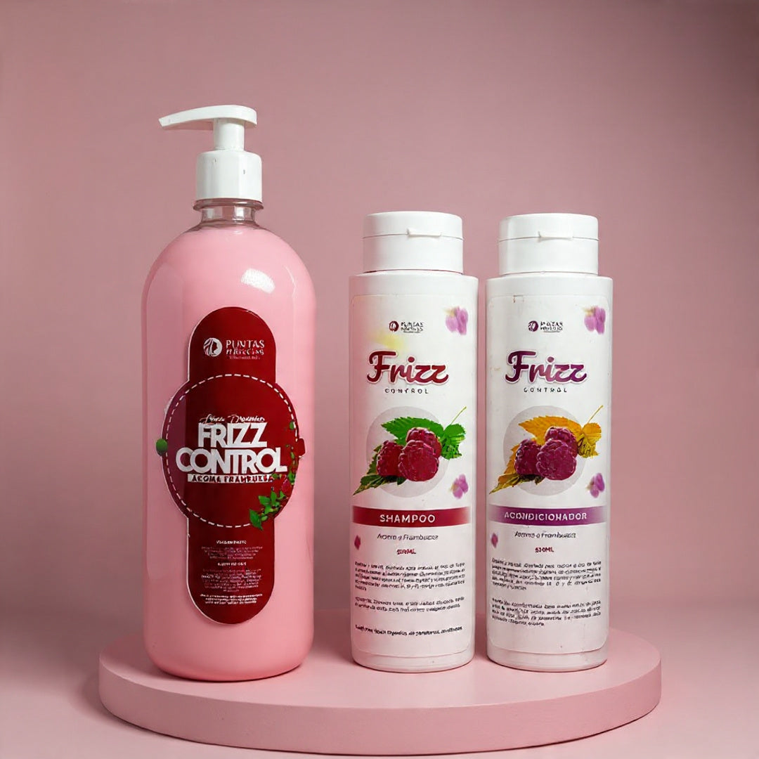 Pack Shampoo y Acondicionador + Crema Capilar Frizz Control