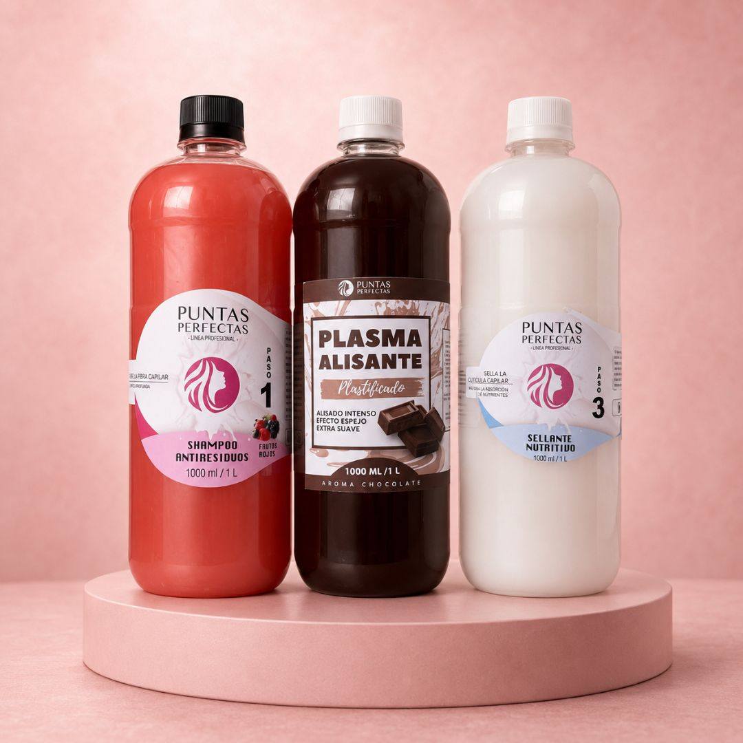 Kit Alisado Keratina 3 Pasos 1 L + Envío GRATIS 🚚 | Atacama a Los Lagos
