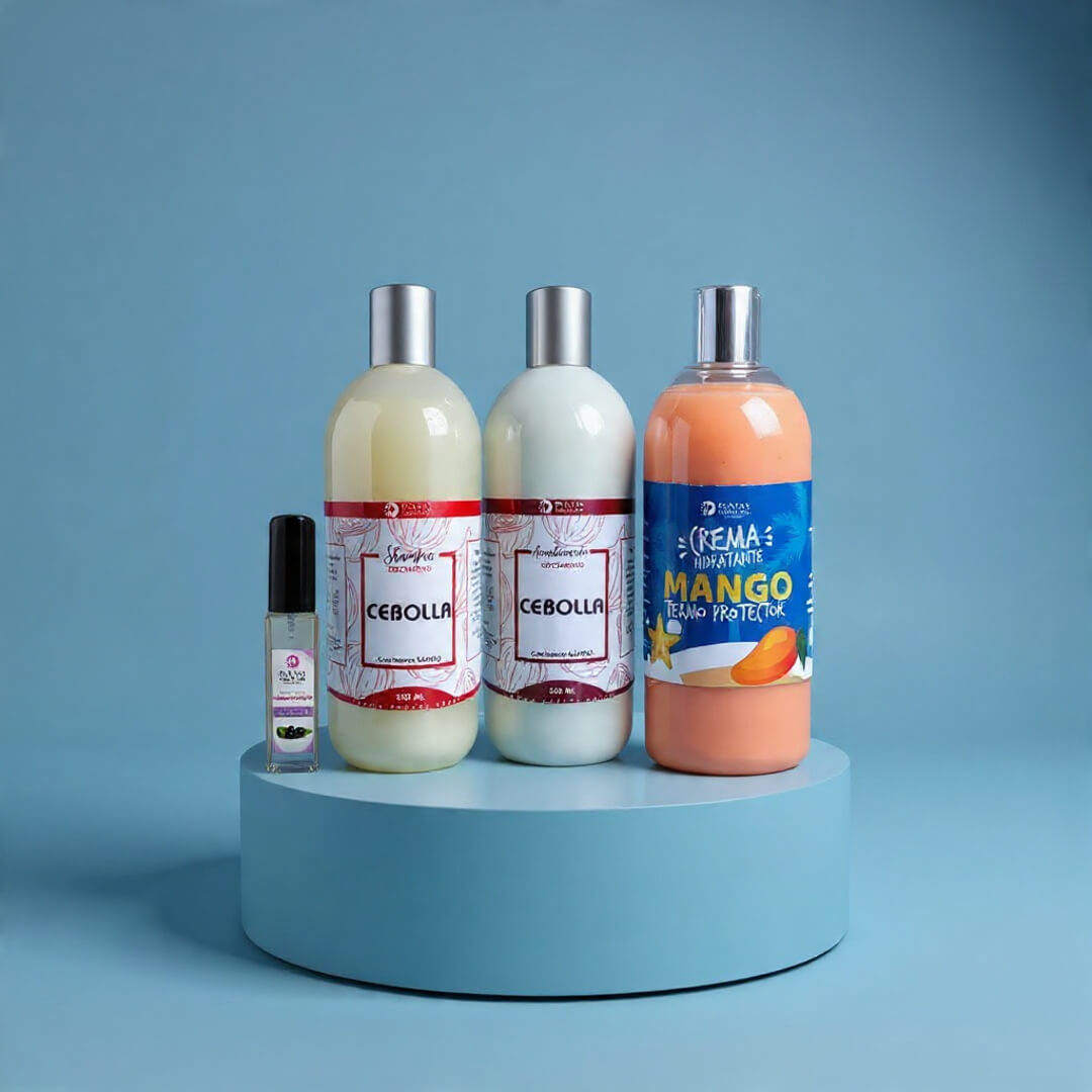 Pack Shampoo & Acondicionar de Cebolla + Crema Capilar Termo Protectora + Serum