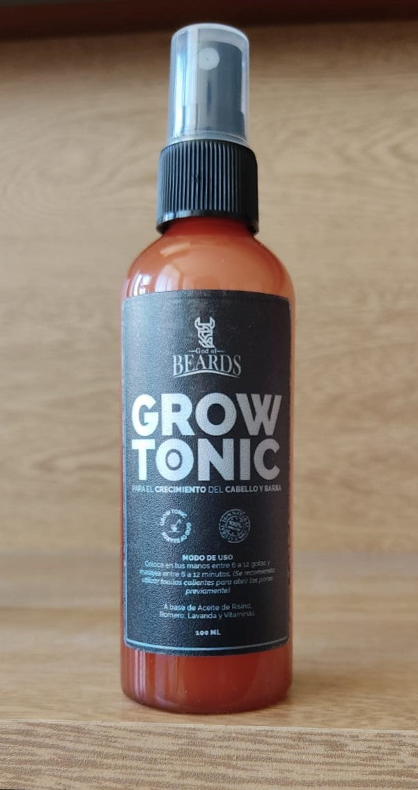 Tónico para el crecimiento de Barba y cabello