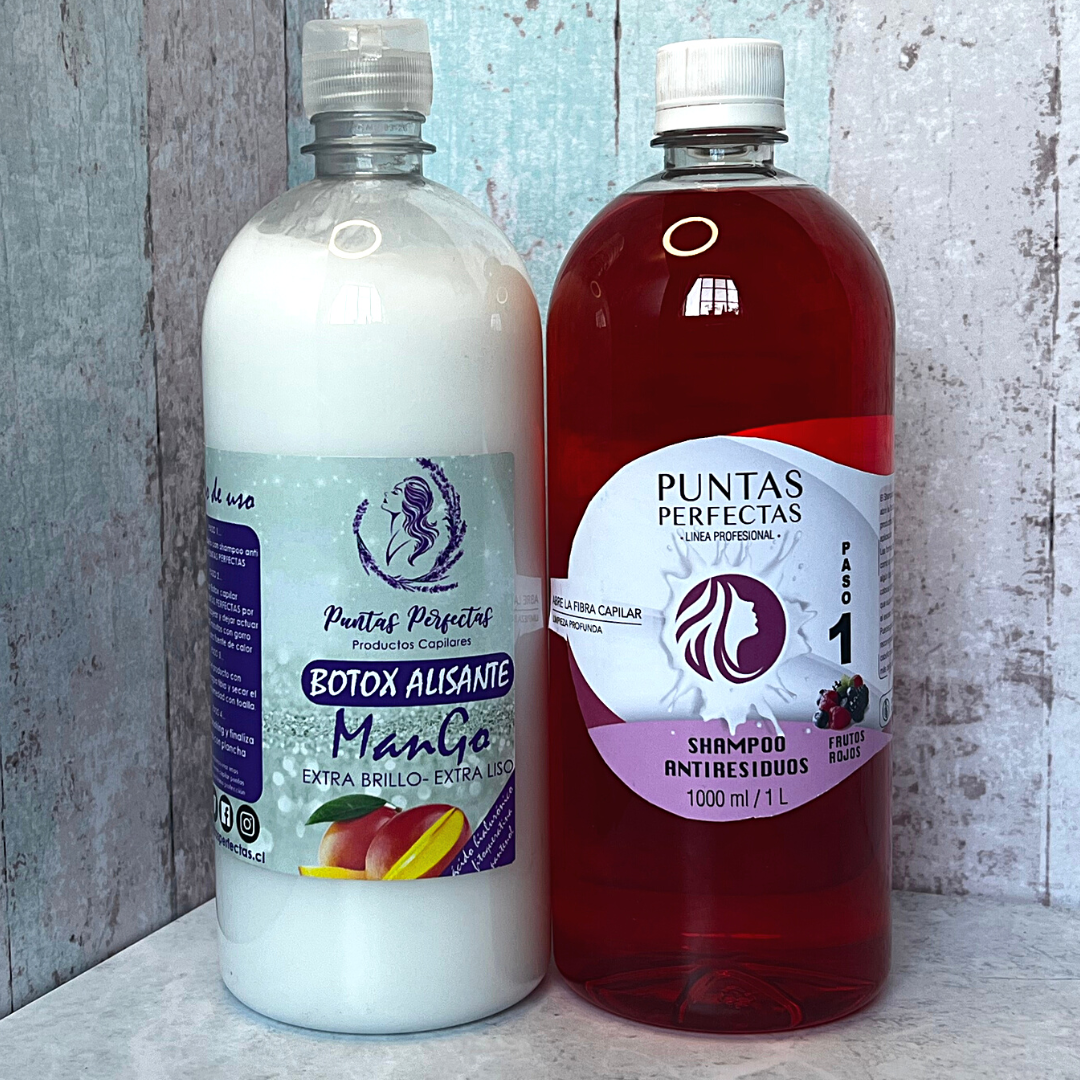 Restauración Alisante Premium, aromas a elección + shampoo antiresiduos + envío GRATIS
