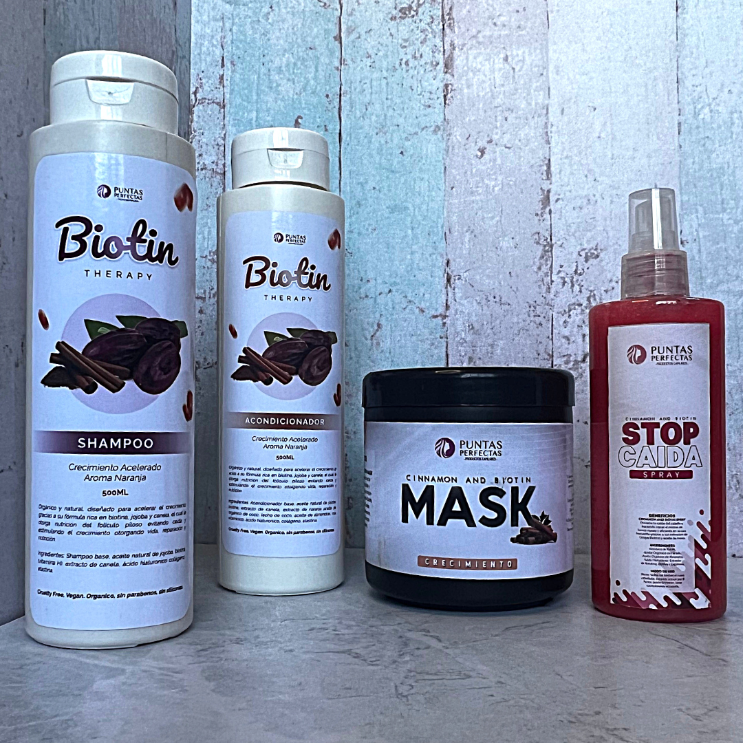 Super Pack crecimiento del cabello, fortalecimiento + stop caída + envío gratis