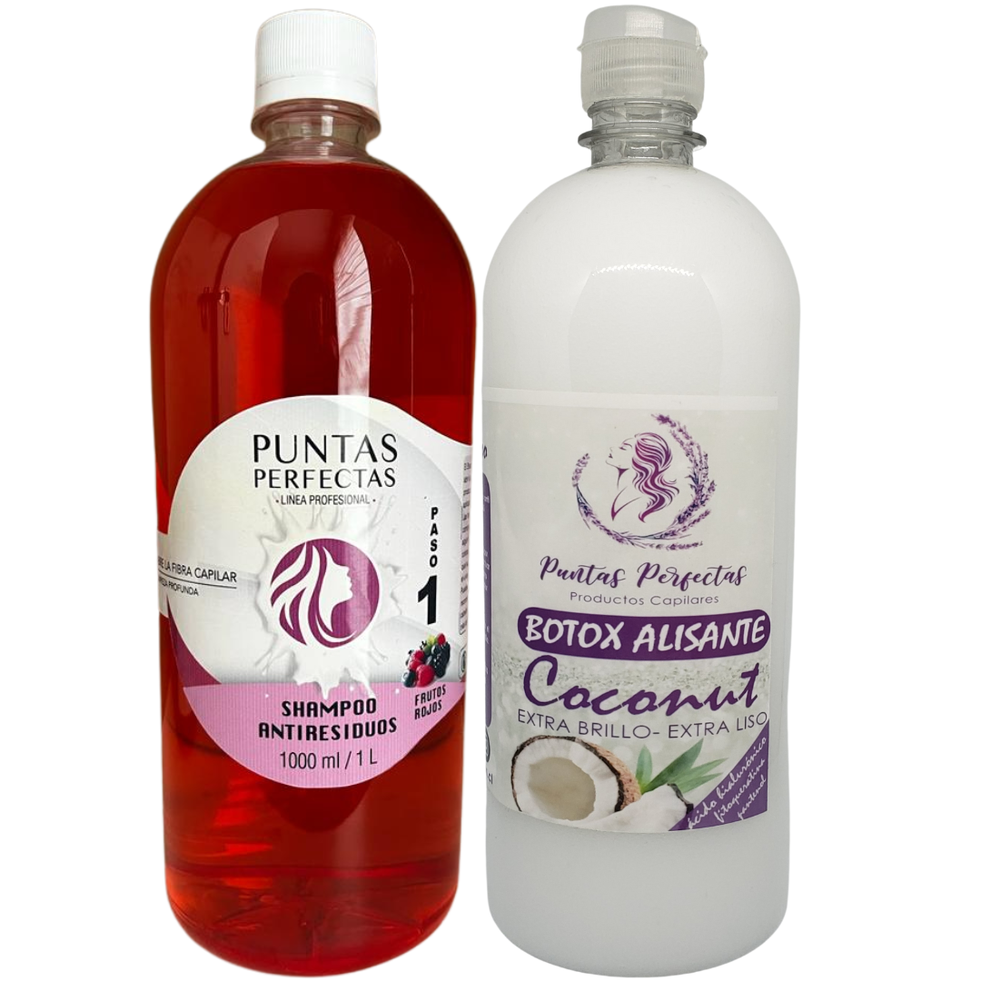 Restauración Alisante Premium, aromas a elección + shampoo antiresiduos + envío GRATIS