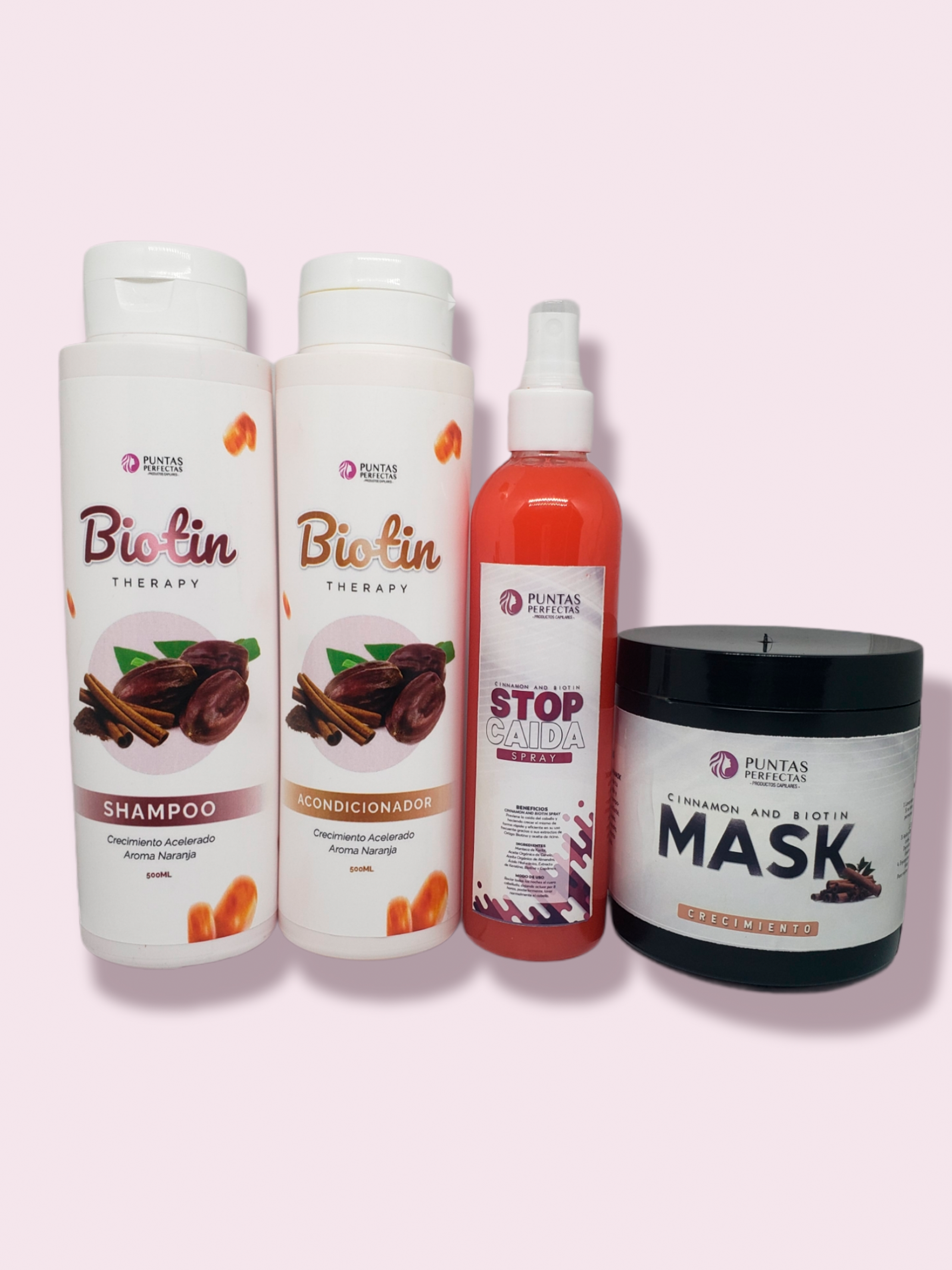 Super Pack crecimiento del cabello, fortalecimiento + stop caída + envío gratis