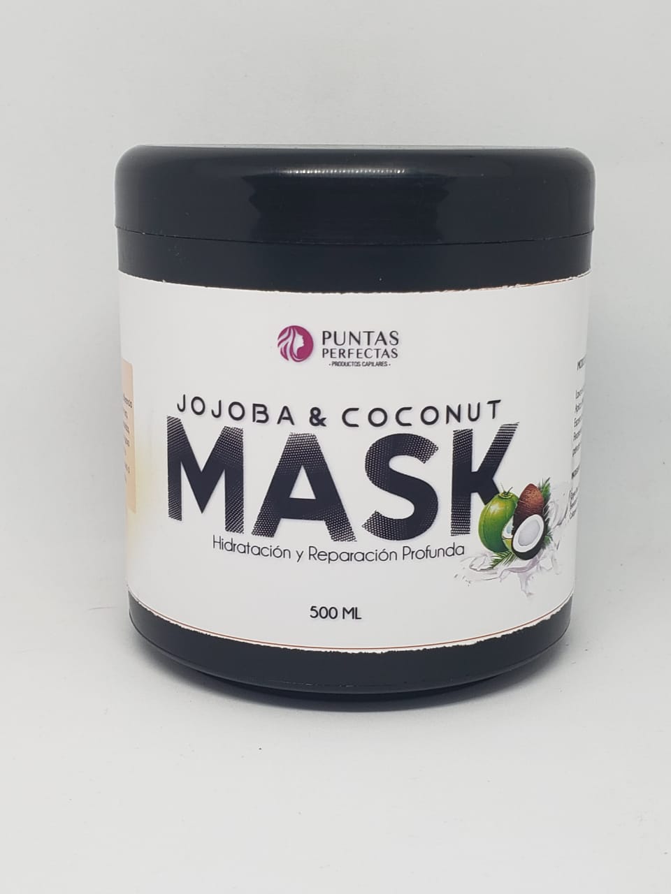 Máscara de coco y jojoba orgánica 500ML